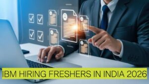 IBM Hiring Freshers in India 2026 | Off Campus Drive for Software & System Engineers