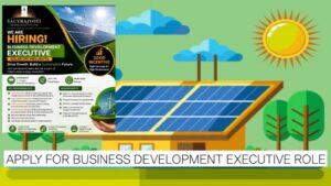 Latest Remote Jobs in Solar Sector | Apply for Business Development Executive Role