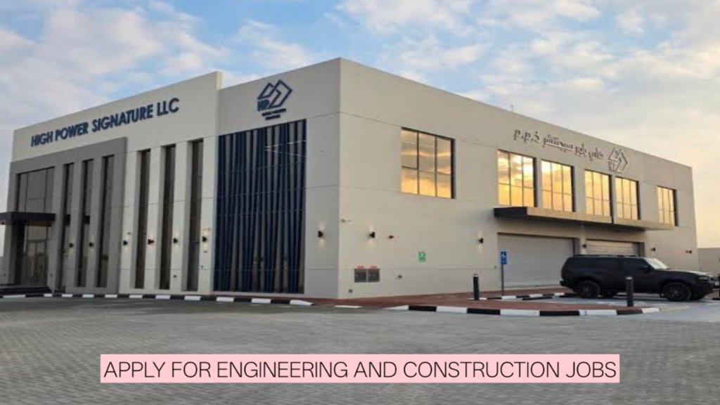 HP Recruitment 2026: Apply for Engineering and Construction Jobs in UAE